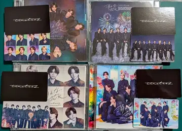 timelesz CD 지워지지 않는 불꽃놀이 4형태 세트 특전 포함