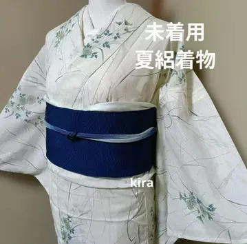 미착용 세탁 가능한 여름 명주 기모노