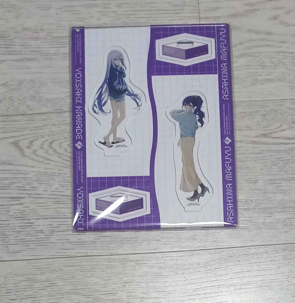 프세카 프로세카 요이사키 카나데, 아사히나 마후유 어나보 앨범 아크릴 일괄
