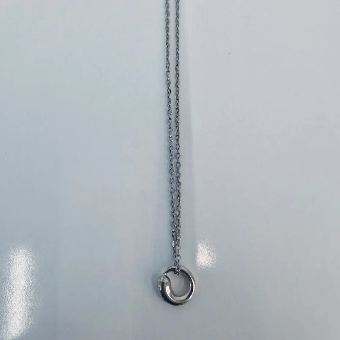 (정품)티파니앤코 엘사퍼레 이터널 목걸이 1.1mm (111)