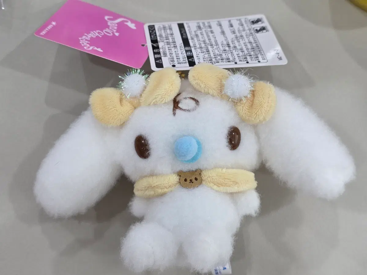 산리오 트윈테일 시나모롤 밀크 미루쿠 마스코트 홀더 인형 키링
