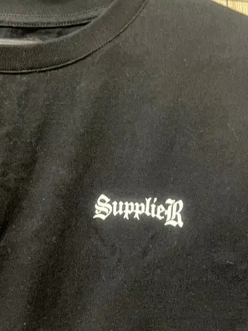 SUPPLIER 반팔 T셔츠 XL 블랙 서플라이어