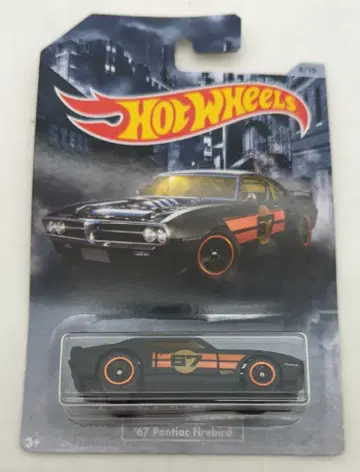 MATTEL HOTWHEELS AMERICAN STEEL GJW72 '67 Pontiac Firebird 블랙 #67 4/10