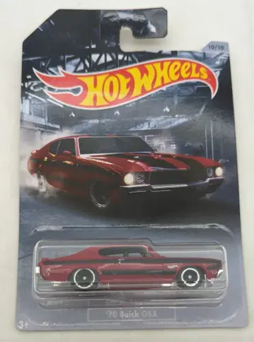 MATTEL HOTWHEELS AMERICAN STEEL GJW76 '70 Buick GSX 레드 10/10