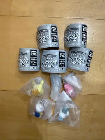 산리오 캐릭터즈 반짝반짝 콘페이토 참 5개 세트