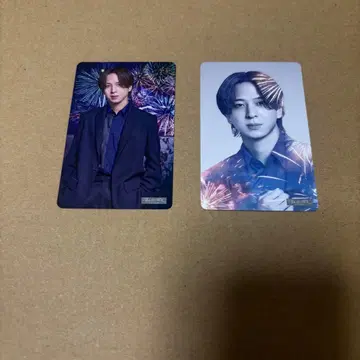 timelesz 꺼지지 않는 불꽃놀이 트레이딩 카드 (테라니시 타쿠토/마츠시마 소) 2장 세트