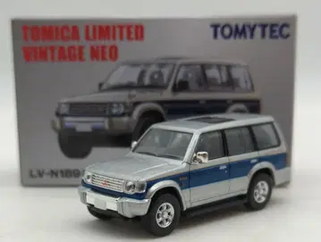 토미텍 TOMICA LIMITED VINTAGE NEO 미쓰비시 파제로 미드 루프 와이드 슈퍼 엑시드 Z (94년식) (실버/블루) LV-N189b