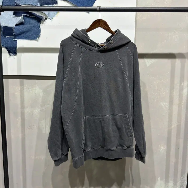 (105) 꼼파뇨 피그먼트 후드티