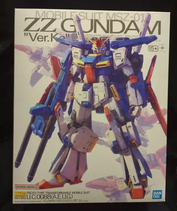 BANDAI SPIRITS MG 기동전사 건담 ZZ MSZ-010 더블 제타 건담 Ver.Ka/15+ 표기