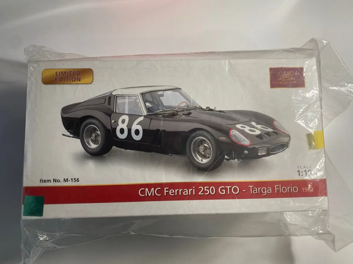 1/18 cmc ferrari 250 gto #86 targa florio