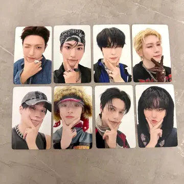 ATEEZ BAD 트레이딩 카드 세트