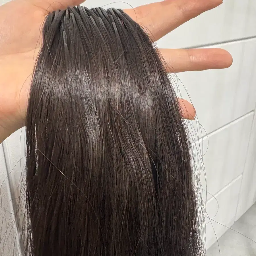 20인치 웨이브 붙임머리 한팩
