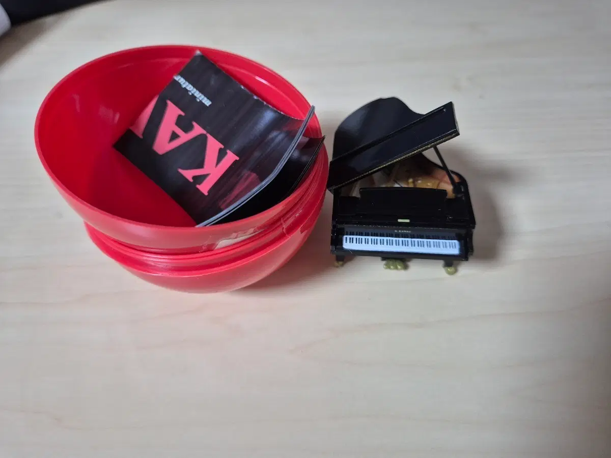캔엘레펀트 KAWAI 카와이 가와이 그랜드 피아노 미니어쳐 피규어 블랙