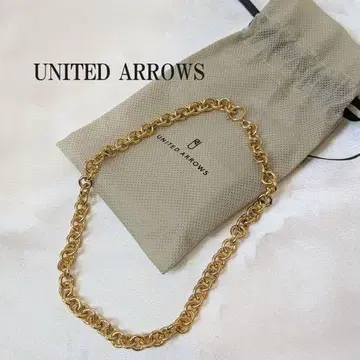 유나이티드 애로우즈 UNITED ARROWS 골드 체인 목걸이