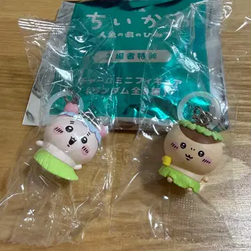 [치이카와] 영화 입장 특전 참 피규어 밤만쥬 헌책방 2종 세트