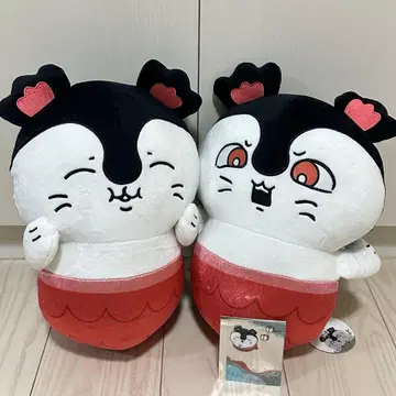 영화 치이카와 (먼작귀) 인어섬의 비밀 세이렌 BIG 봉제 인형 클리어 카드 포함