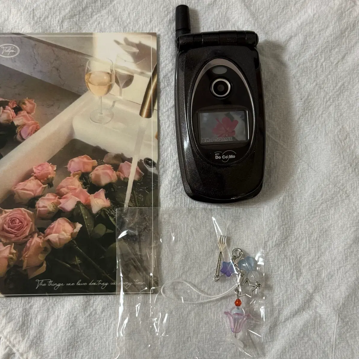 [키링 증정] 일본폰 고전폰 목업 폴더폰 슬라이드폰 Y2K 고전문구