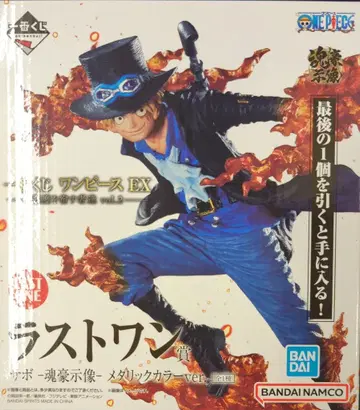 BANDAI SPIRITS 제일복권 원피스 EX 악마를 품은 자들 vol.2 라스트 원상 사보 -혼고시조- 메탈릭 컬러 ver.