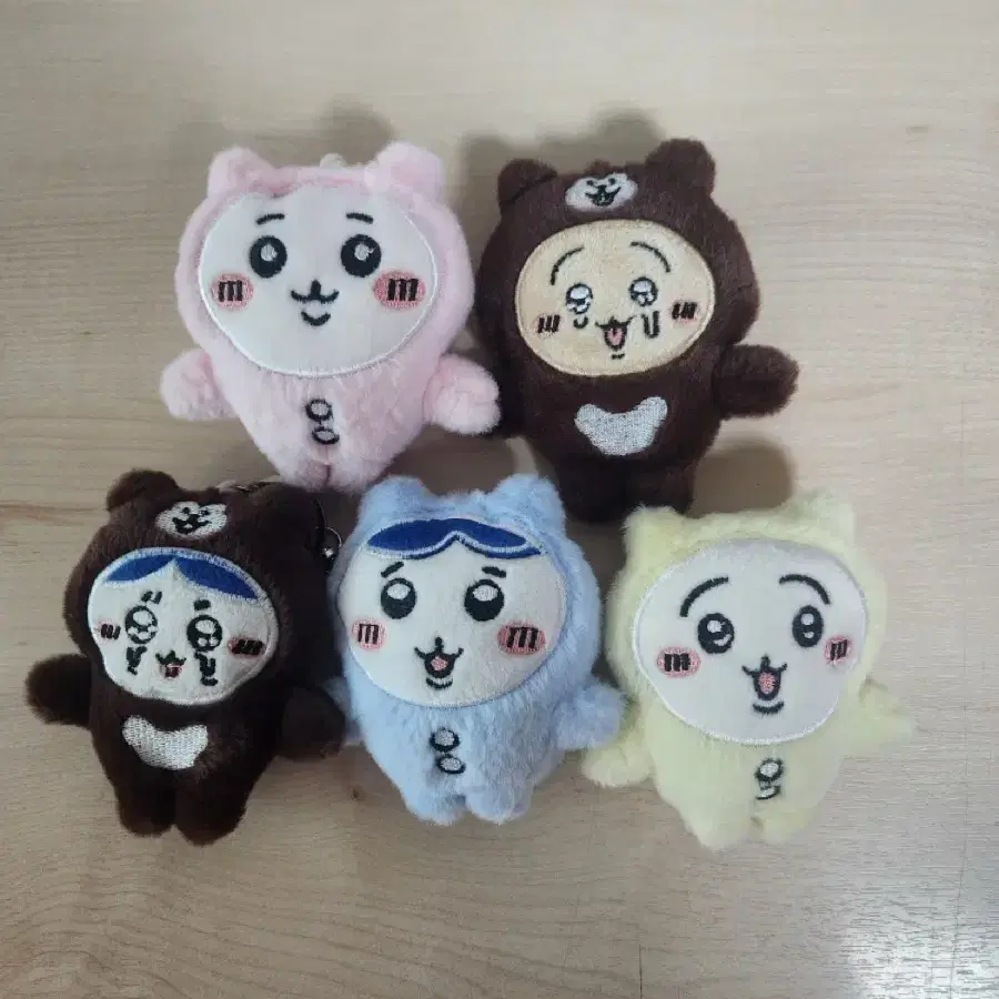 급전일때까지만 이 가격이예요ㅠㅠ/ 먼작귀 인형키링 세트 / 치이카와 하치와레 우사기 키링