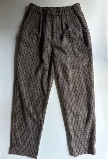 MORRIS & SONS 울 체크 팬츠