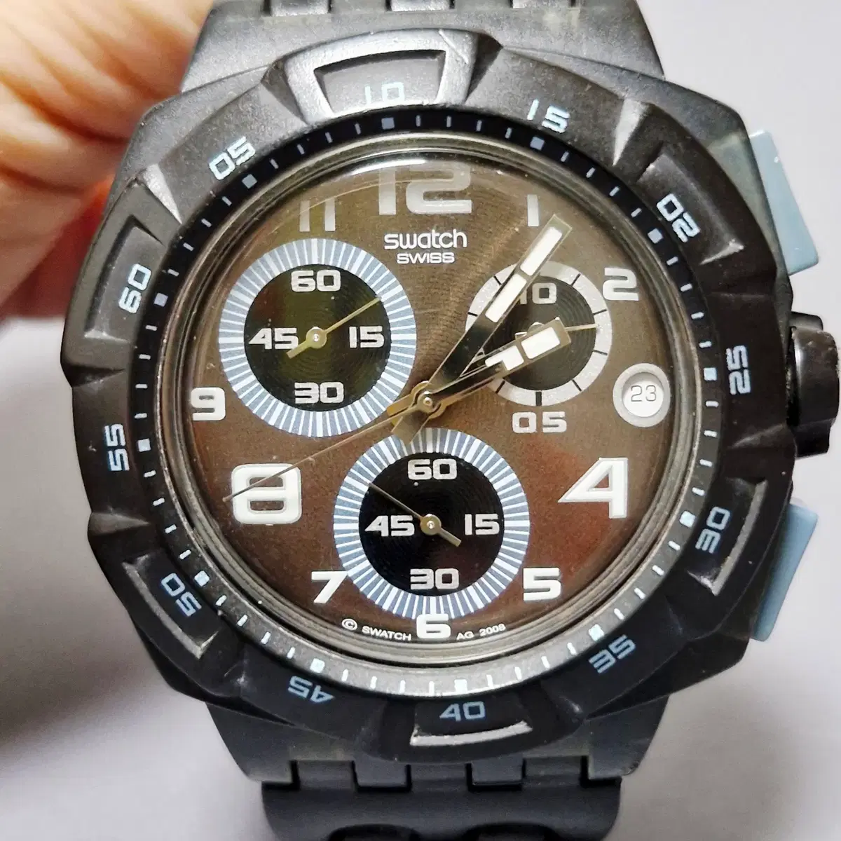 스와치 Swatch Chrono Plastic 시계