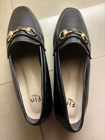 핀 비트 로퍼 블랙 24.5cm