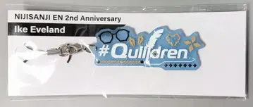 ANYCOLOR 주식회사 NIJISANJI EN 2nd Anniversary NIJISANJI EN 아이크 에브랜드 팬 네임 러버 키체인