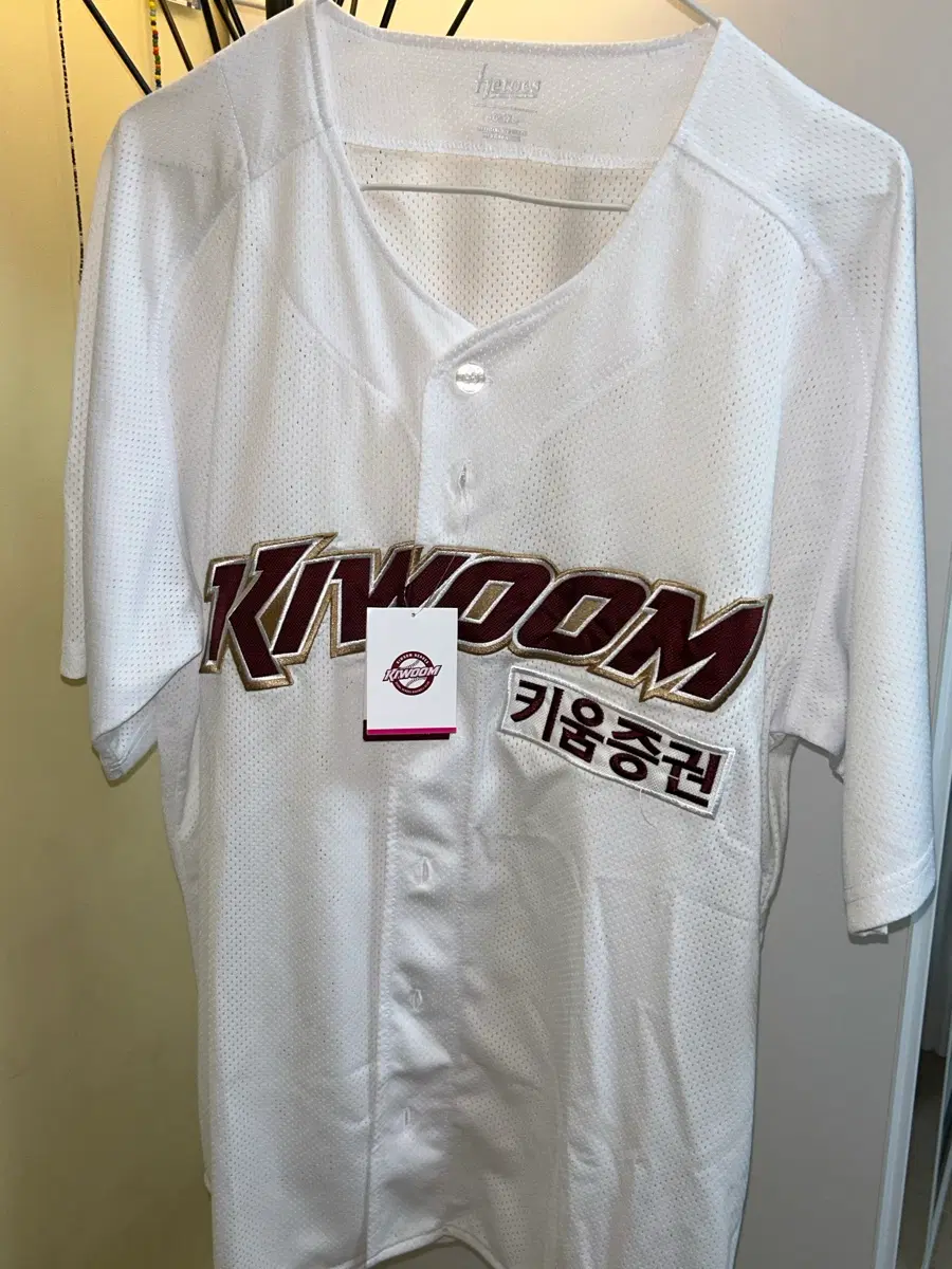 (새상품) 키움히어로즈 일반형 유니폼 105 XL 노마킹