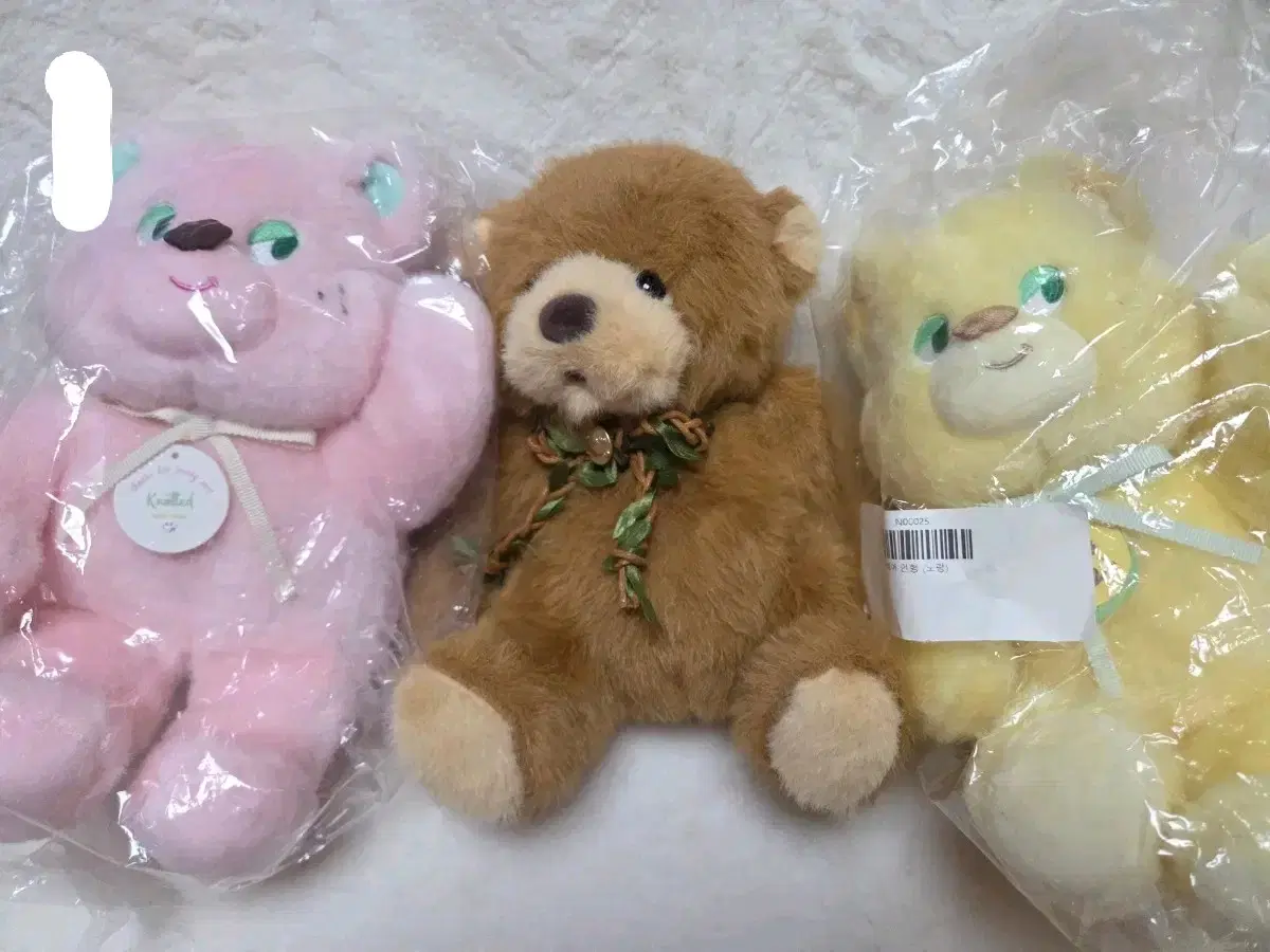 곰돌이 인형들 세트 판매합니다