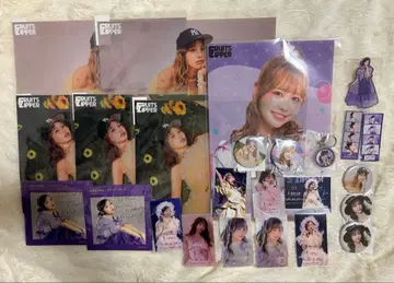 FRUITS ZIPPER 나카가와 루나 굿즈 묶음 판매