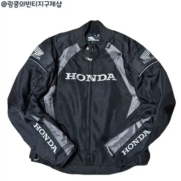 혼다 올드스쿨 빅로고 바이크 레이싱 자켓