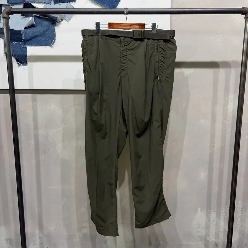 (34~36인치) 코오롱스포츠 홑겹 밴딩 등산 팬츠 바지