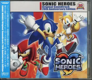 게임 CD 소닉 히어로즈 OST 20th Anniversary Edition