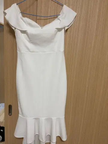 패드 오프숄더 원피스