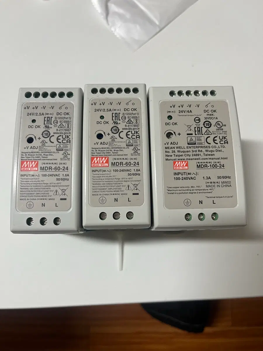 MEAN WELL MDR-60-24, 100-24