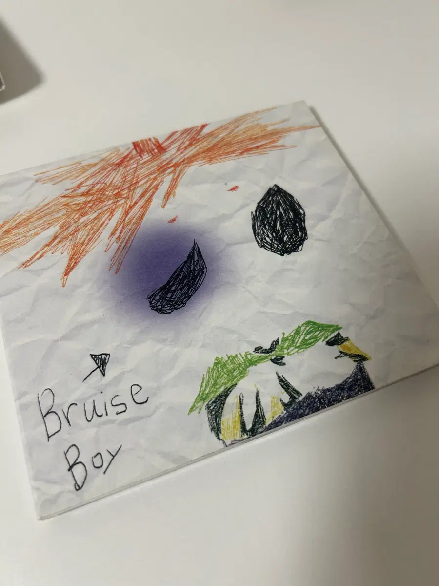 크리스피 Bruise Boy CD 앨범 개봉