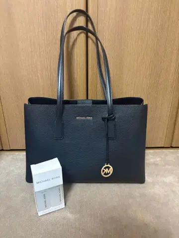 MICHAEL KORS 마이클코어스 토트백 블랙 가죽 A4 출퇴근