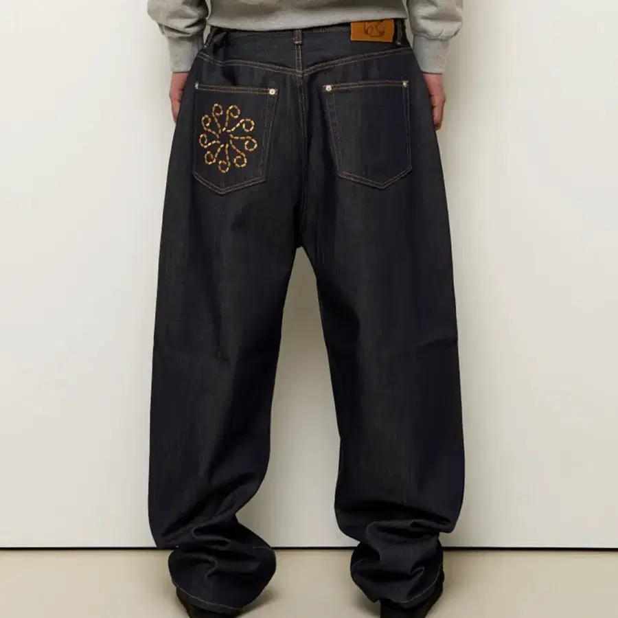 9999아카이브 Linking Wide Denim Pants 2사이즈