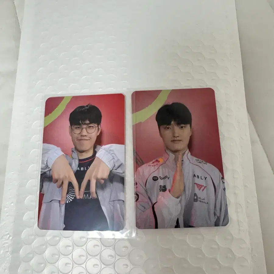MSI T1(티원) 부스 굿즈샵 구매 오너,페이즈 포토카드(포카)