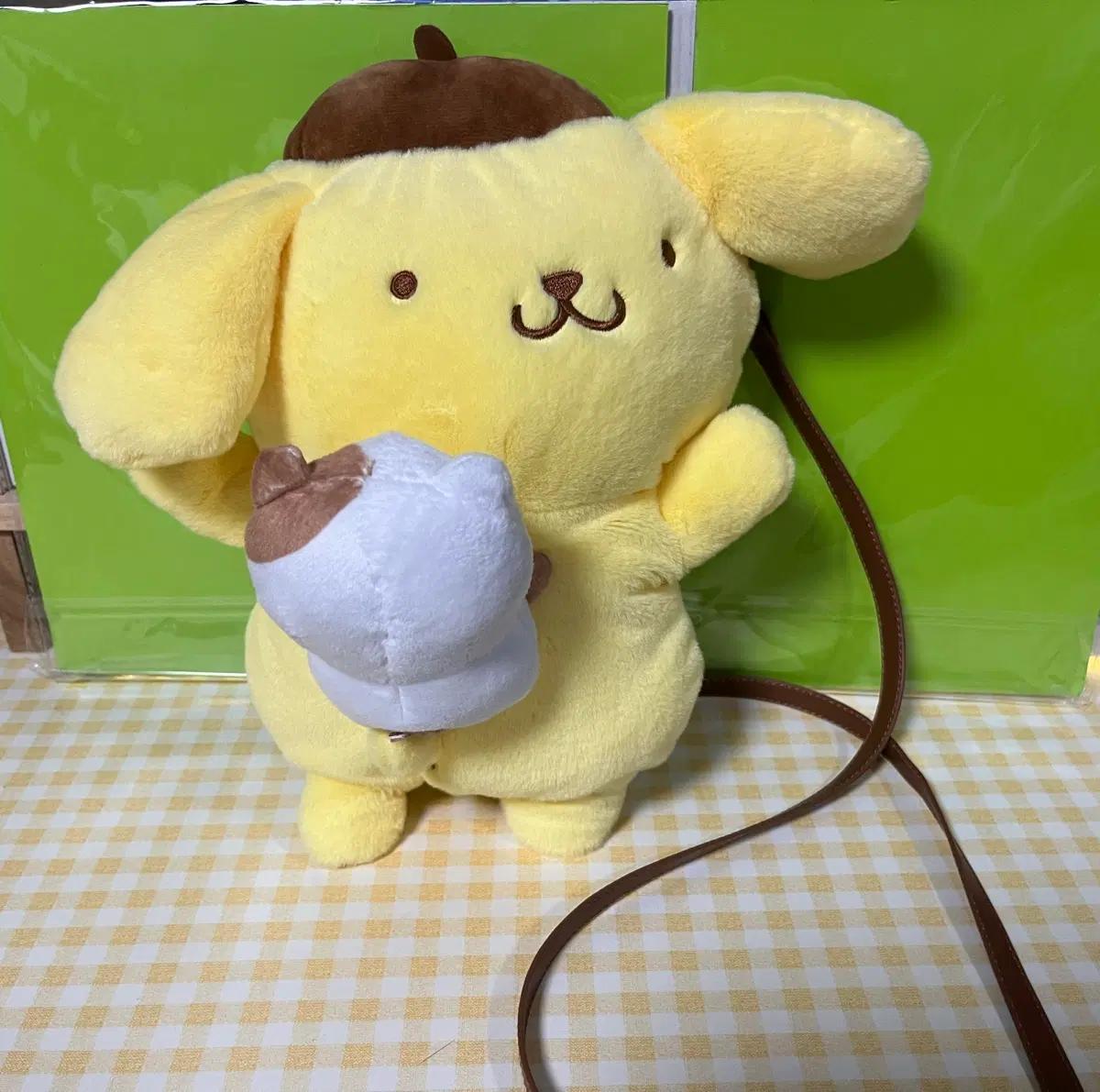 폼폼푸린 머핀 가방