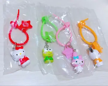 산리오 컬러풀 멀티 참 세트 4개