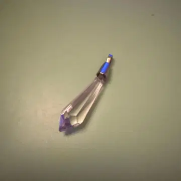 별의 눈동자 실루엣 목걸이 탑 당시