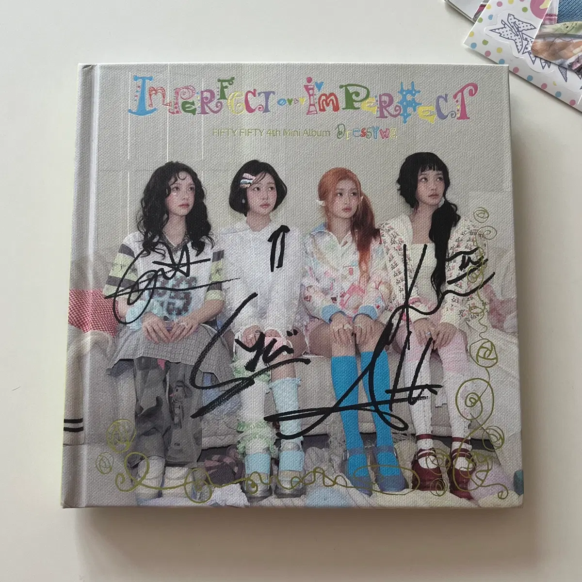 피프티피프티 Like a Bubble 사인 앨범 (비매)