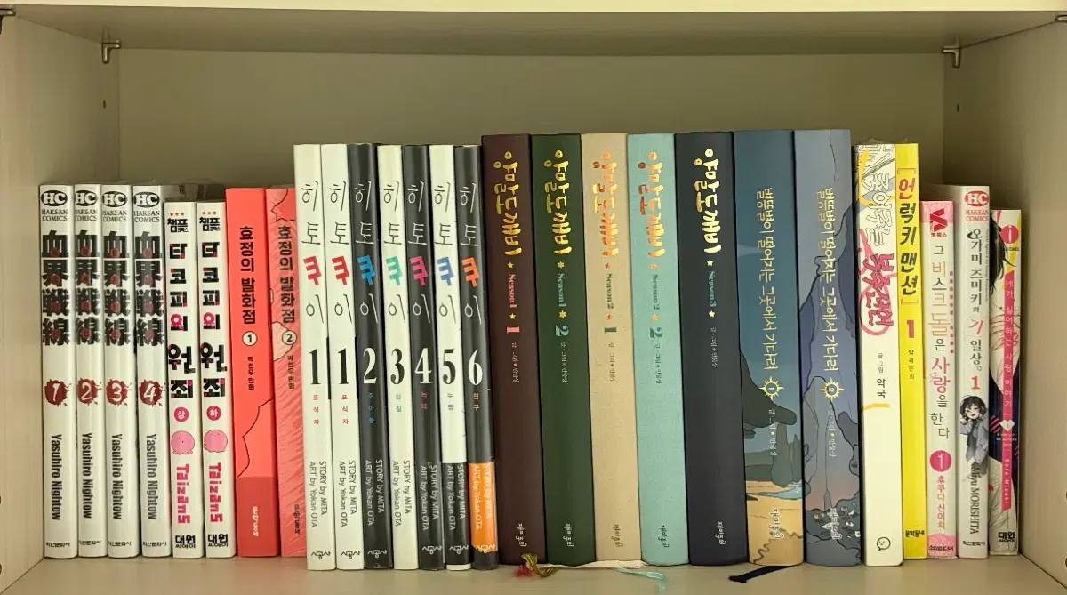 혈계전선/효정의발화점/양말도깨비 외 만화책 일괄 210,000원