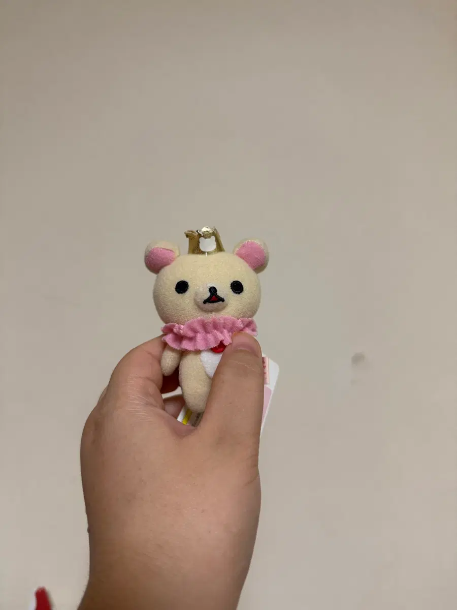 고전) 코리락쿠마 왕관키링 팝니다 (종이텍 O)
