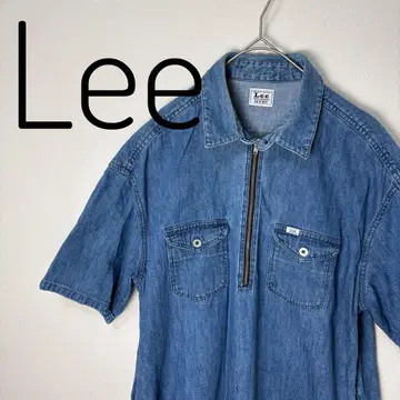 Lee x URBAN RESEARCH DOORS 데님 원피스 반팔