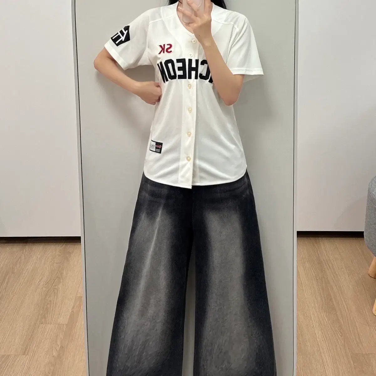 SK와이번스 고종욱 마킹 인천 유니폼