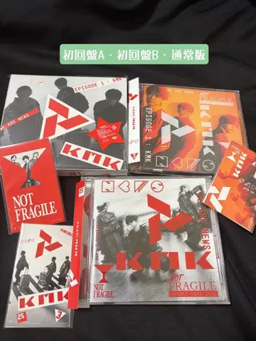 NEWS EPISODE 1: KMK 초회반 A B 일반ver 세트 (DVD)