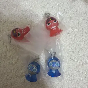 개구리 중사 케로로 메지루시 액세서리 기로로 도로로 4개 세트