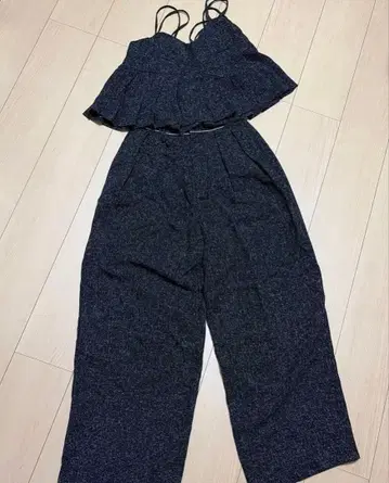 fosie 셋업 블랙 프리 사이즈 바지 M